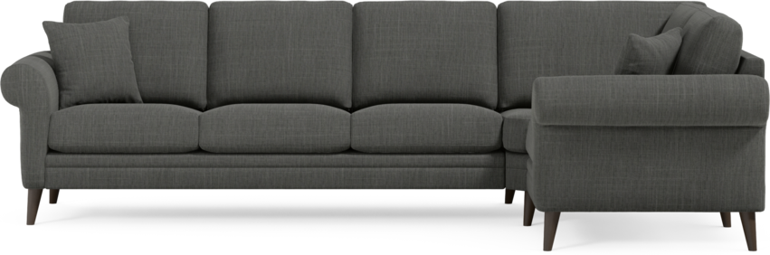 Eden - Hörnsoffa, 3+1-sits - Grå