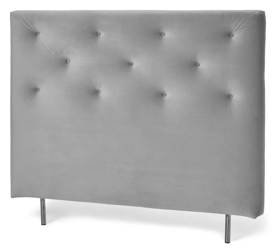 Pisa Grand pikerad - Sänggavel, B 160-210 cm - Grå