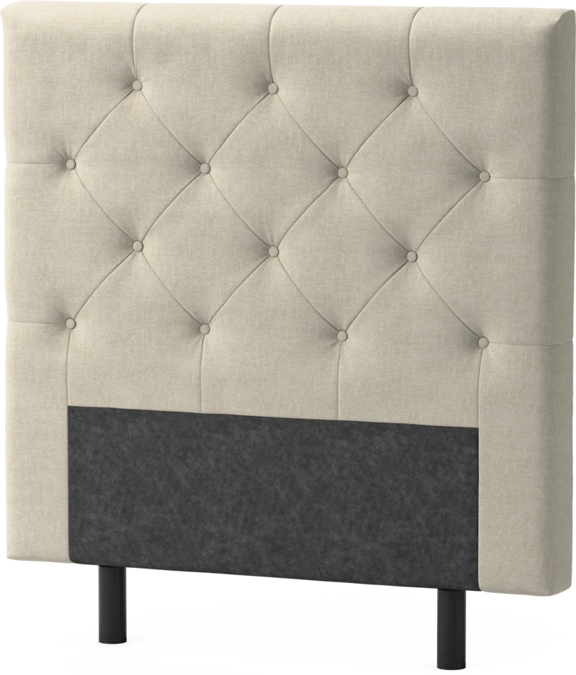 Delux Pikerad Låg - Sänggavel, 90-210 cm