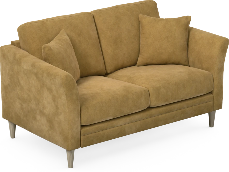 Eden - 2-sits soffa - Gul