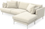 Harper - 4-sits med schäslong höger  - Beige