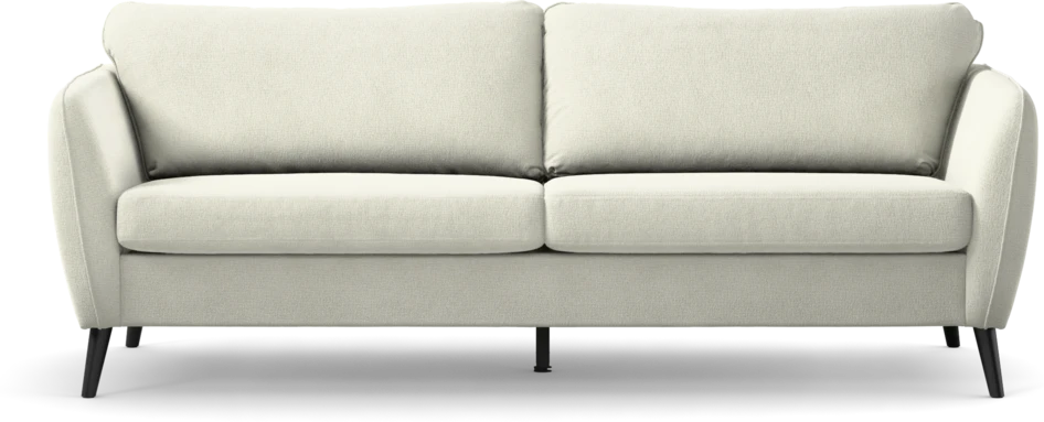 County - 2,5-sits soffa - Vit