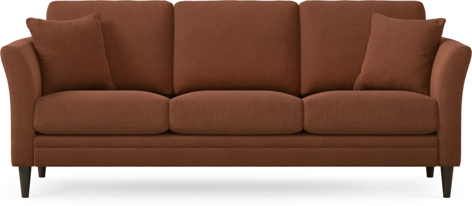 Eden - 3-sits soffa - Orange