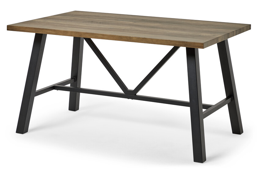 Rockford - Matbord, L 140 cm - Brun