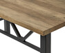 Rockford - Matbord, L 140 cm - Brun