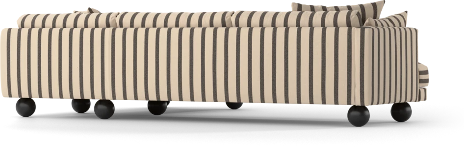 Harper - 3-sits soffa med divan höger - Flerfärgad
