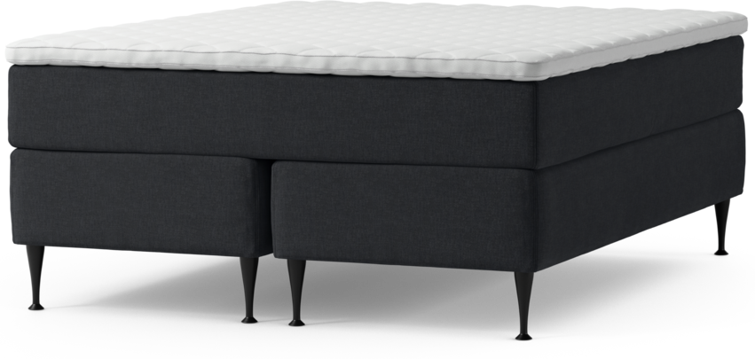 Delux Dream - Kontinentalsäng, dubbelsäng med bäddmadrass och sängben