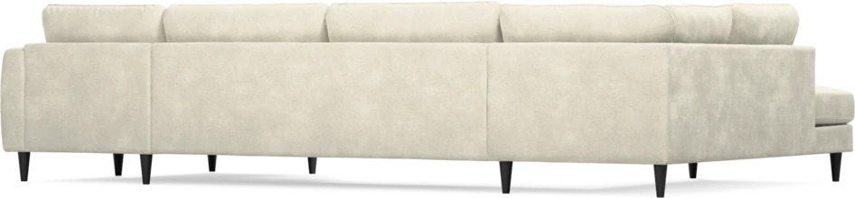 Bridge - 3-sits soffa med divan vänster och schäslong höger - Vit