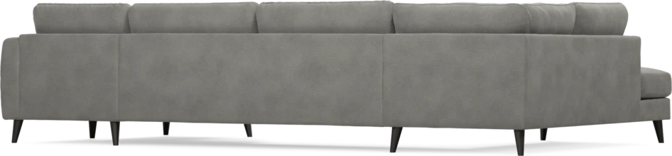 Bridge - 3-sits soffa med divan vänster och schäslong höger - Grå