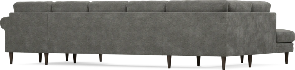 Eden - 3-sits soffa med divan vänster och schäslong höger - Grå