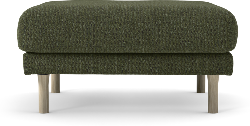 Willow - Fotpall, fast klädsel - Grön