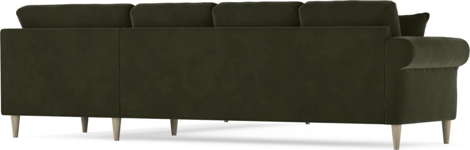 Eden - Hörnsoffa, 3+3-sits - Grön