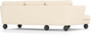 Madison Lux - 2-sits soffa med schäslong vänster - Beige