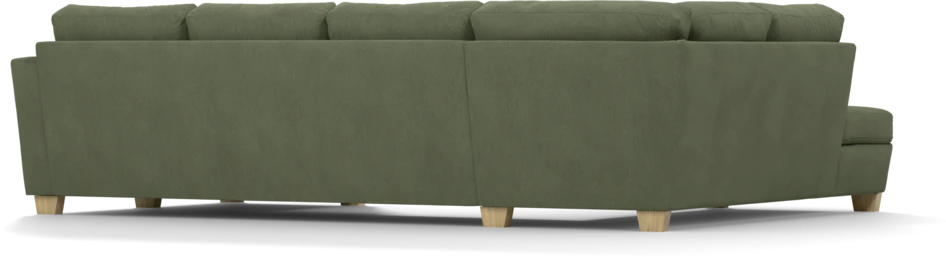 Friday - 3-sits soffa med divan vänster och schäslong höger - Grön