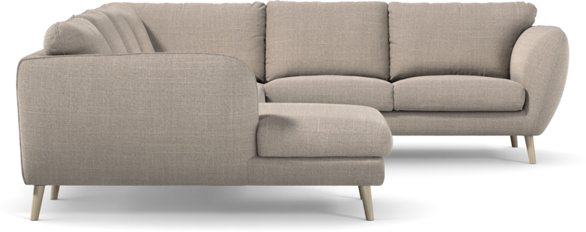 Madison Lux - Hörnsoffa med schäslong vänster - Beige