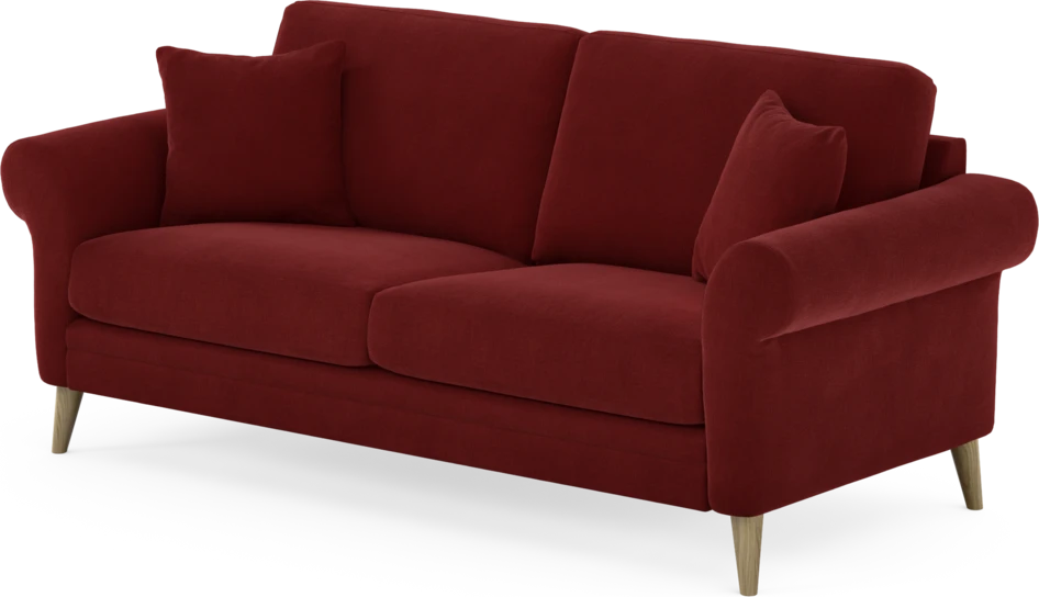 Eden - 2,5-sits soffa - Röd