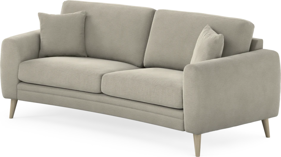 Eden - 2,5-sits soffa svängd - Brun