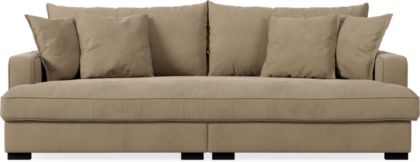Rossi - 3-sits soffa, hel dyna - Beige