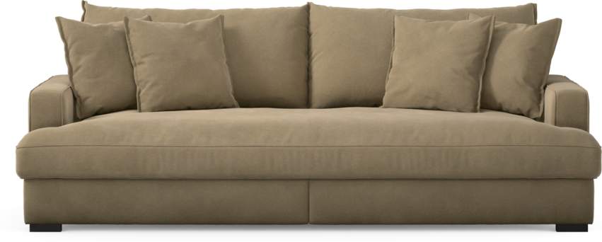 Rossi - 3-sits soffa, hel dyna - Beige