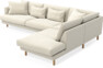 Harper - 3-sits soffa med divan höger - Beige