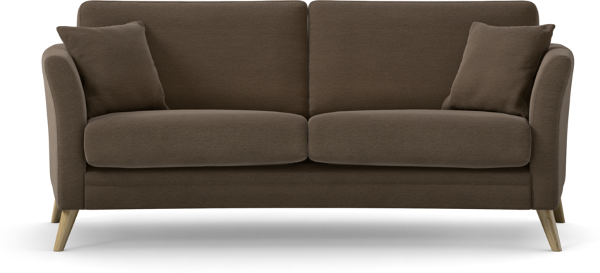 Eden - 2,5-sits soffa svängd - Brun