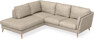 Madison - 2-sits soffa med divan vänster - Beige