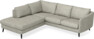 Madison - 2-sits soffa med divan vänster - Beige