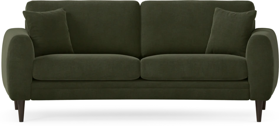 Eden - 2,5-sits soffa svängd - Grön