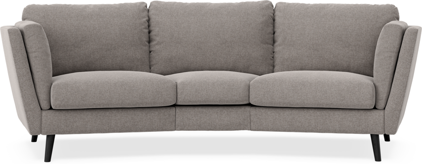 Madison - 3-sits soffa svängd, 70 cm - Beige