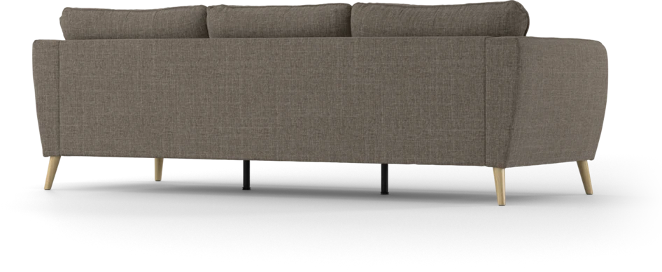 County - 3-sits soffa - Brun