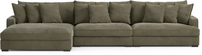 Rossi, 4-sits soffa med schäslong XL vänster
