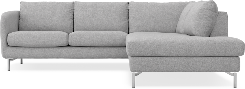 Madison - 2-sits soffa med divan höger - Grå