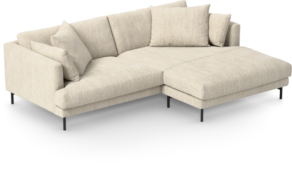 Harper - 4-sits med schäslong XL höger - Beige