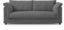Cherrie - 2,5-sits soffa, hel dyna och kappa - Grå