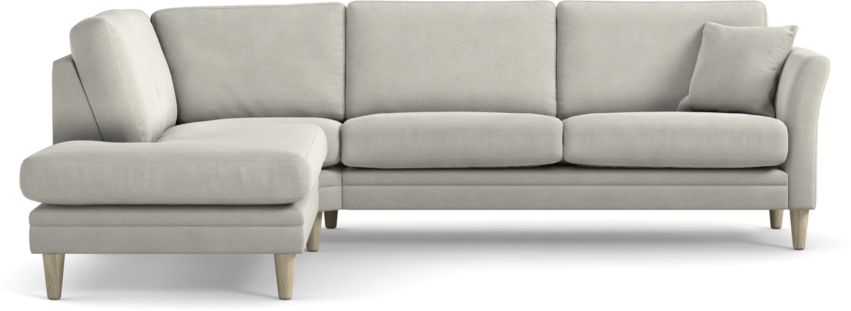 Eden - 2,5-sits soffa med divan - Grå