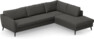 County - 2,5-sits soffa med divan höger - Grå