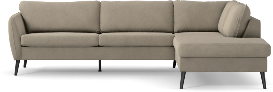 County - 2,5-sits soffa med divan höger - Beige