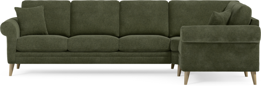 Eden - Hörnsoffa, 3+1-sits - Grön