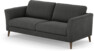 Bridge - 3-sits soffa - Svart