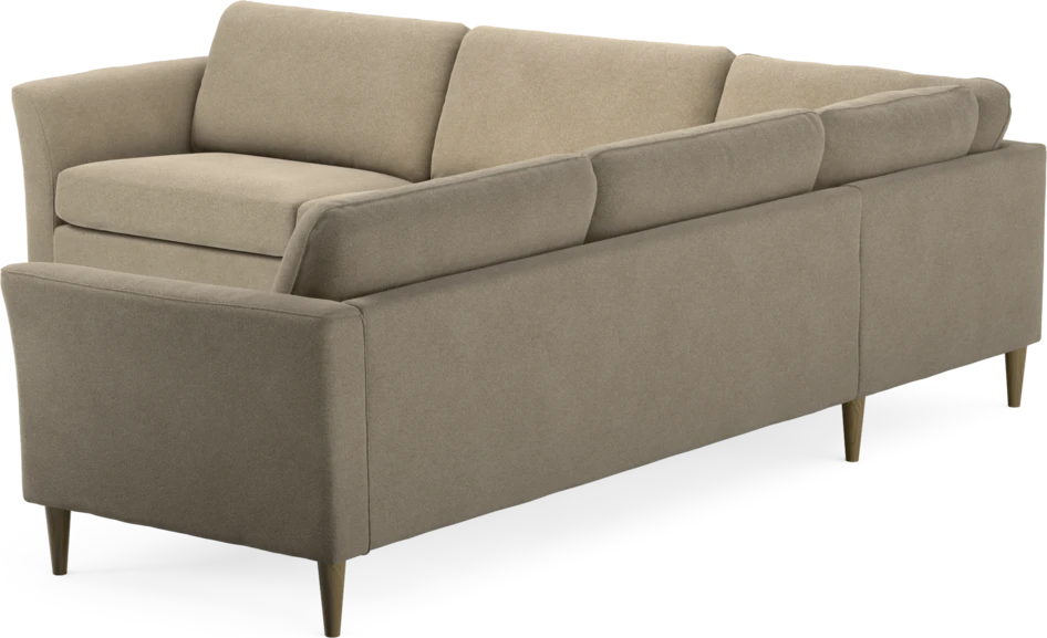 Bridge - Hörnsoffa, 3+3-sits - Beige
