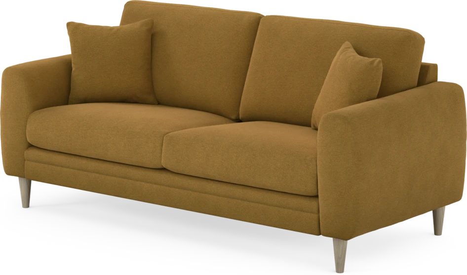 Eden - 2,5-sits soffa - Gul