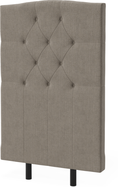 Asperö välvd - sänggavel, 90-180 cm - Brun