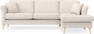 Eden - 2,5-sits soffa med schäslong - Beige