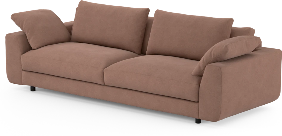 Amie - 4-sits soffa - Rosa