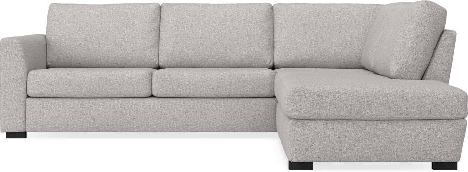Friday - 2,5-sits soffa med divan höger - Vit