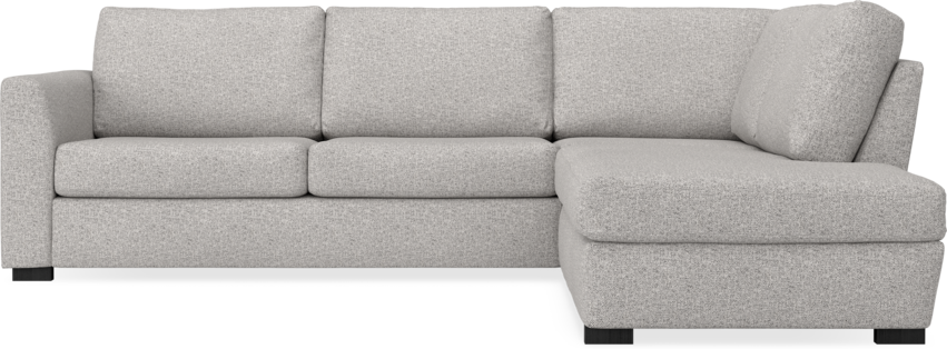 Friday - 2,5-sits soffa med divan höger - Vit