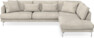 Harper - 3-sits soffa med divan höger - Beige