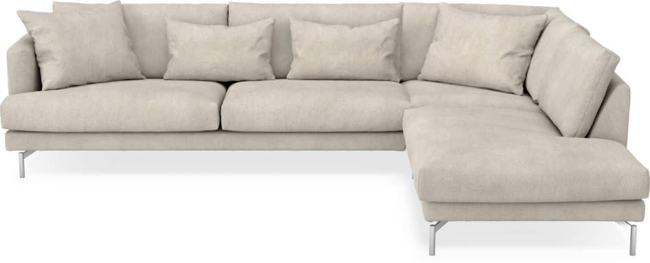 Harper - 3-sits soffa med divan höger - Beige