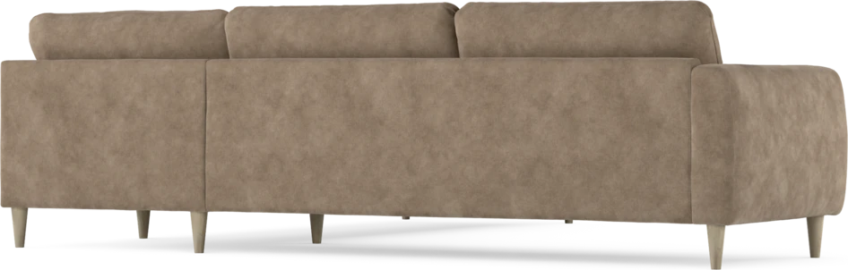 Bridge - Hörnsoffa, 3+3-sits - Beige