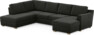 Friday - 3-sits soffa med divan vänster och schäslong höger - Grå